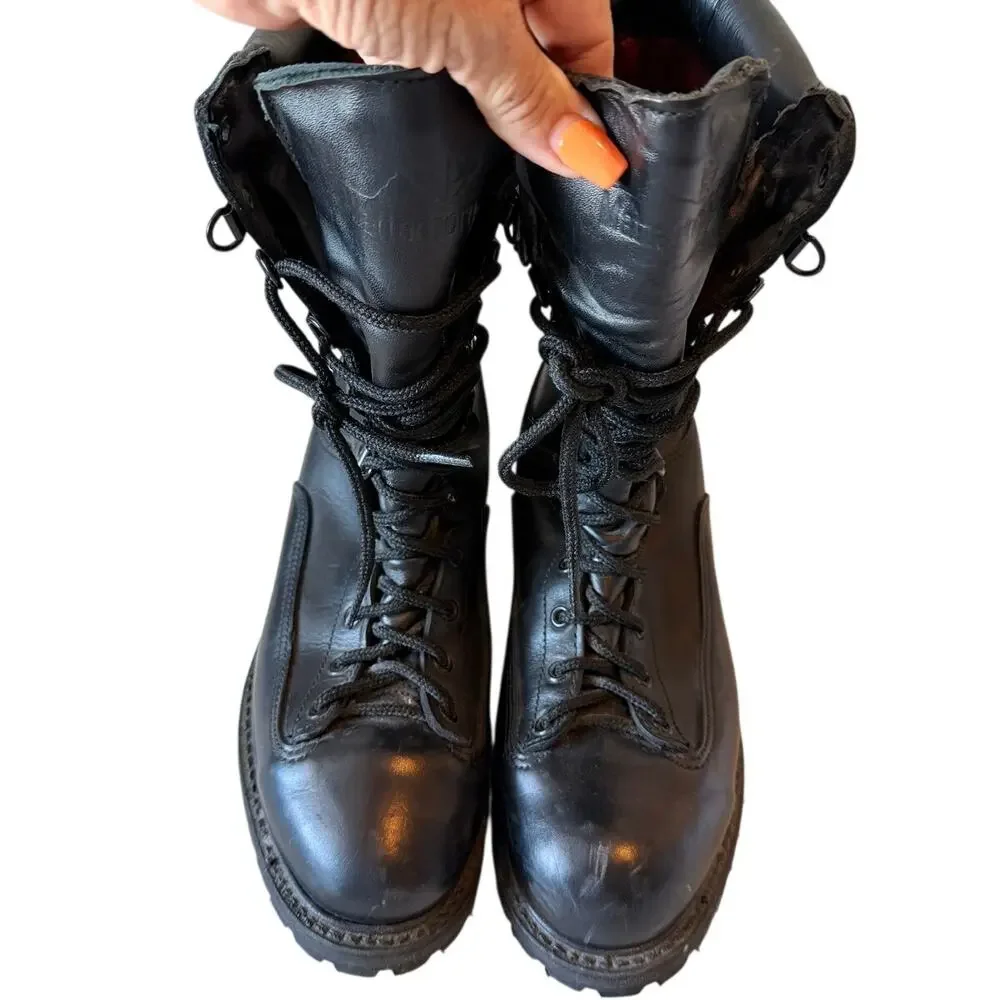 Vintage Matterhorn Gore-Tex Combat Boots Men’s 9M Made USA Vibram Leather